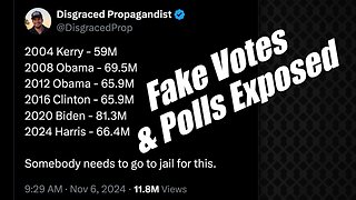 Fake Votes/Polls Exposed. Trey Smith LIVE! PraiseNPrayer. B2T Show, Nov 7, 2024