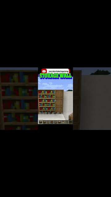 Storage Wall | Minecraft