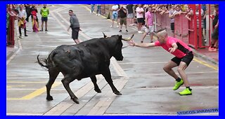 MILAGRO ( NAVARRA ) TARDE VACAS CALLE ( SABADO 17 JUNIO 2023 ) GANAD.SANTOS ZAPATERIA