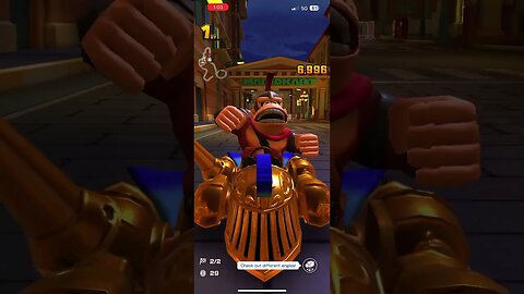 Mario Kart Tour - Donkey Kong (Gladiator) Gameplay (Night Tour Spotlight Shop Reward Driver)