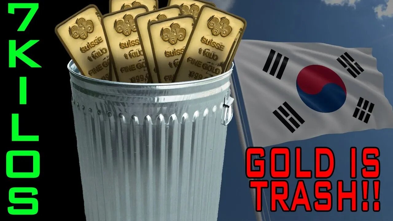 Korean Janitor Could Keep 7 Kilo Gold Bars He Found Worth $325,000.