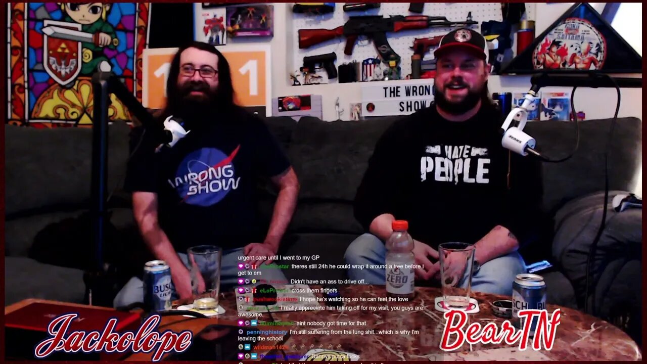 VOD: A Bear & a Jackolope walk into a news room - Thats it Thats the title. BEARTN & JACKOLOPE!