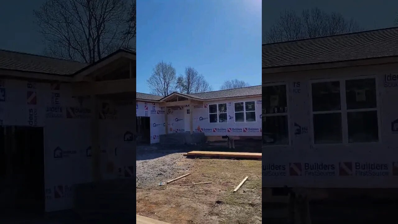 Roof and Inside Work Third Month