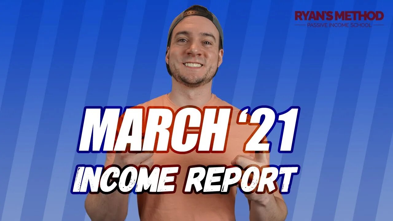 March 2021 Income Report — Print on Demand & Amazon FBA Sales + Google Ad Revenue