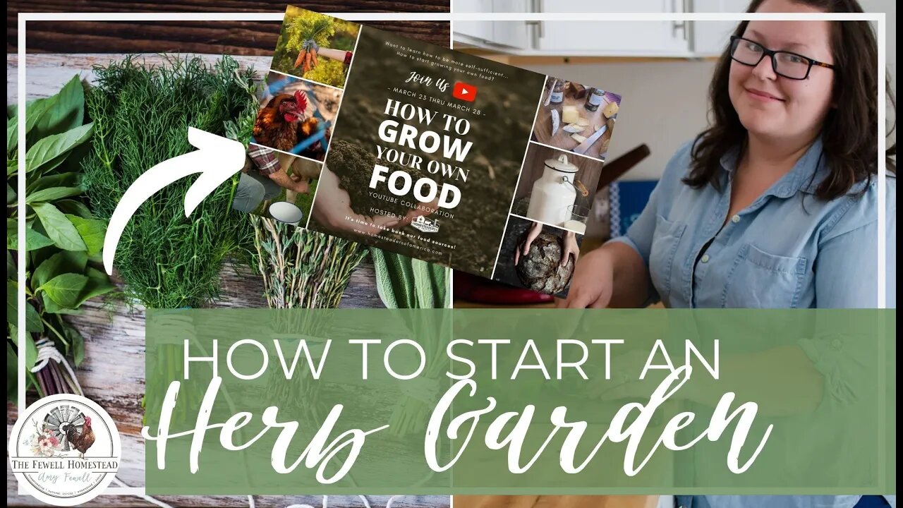 How to Start an Herb Garden | Grow Your Own Food Series