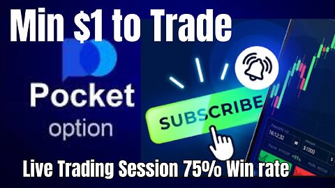 Pocket Option 👉 Live Trading session 75% win rate #signals #tradingsignals #macd