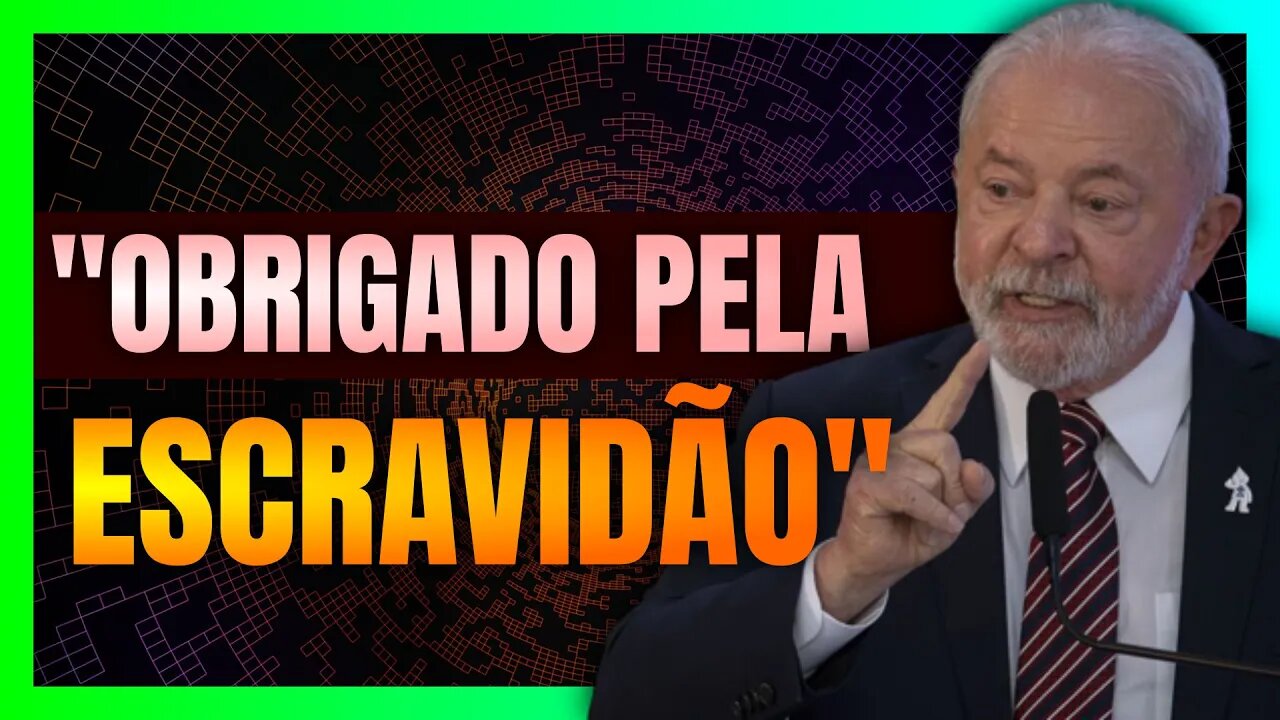 LULA, o PRESIDENTE CACHACEIRO, vai na ÁFRICA para AGRADECER PELA ESCRAVIDÃO no BRASIL