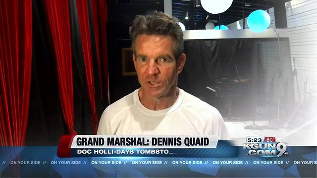 Dennis Quaid named grand marshal of Tombstone parade