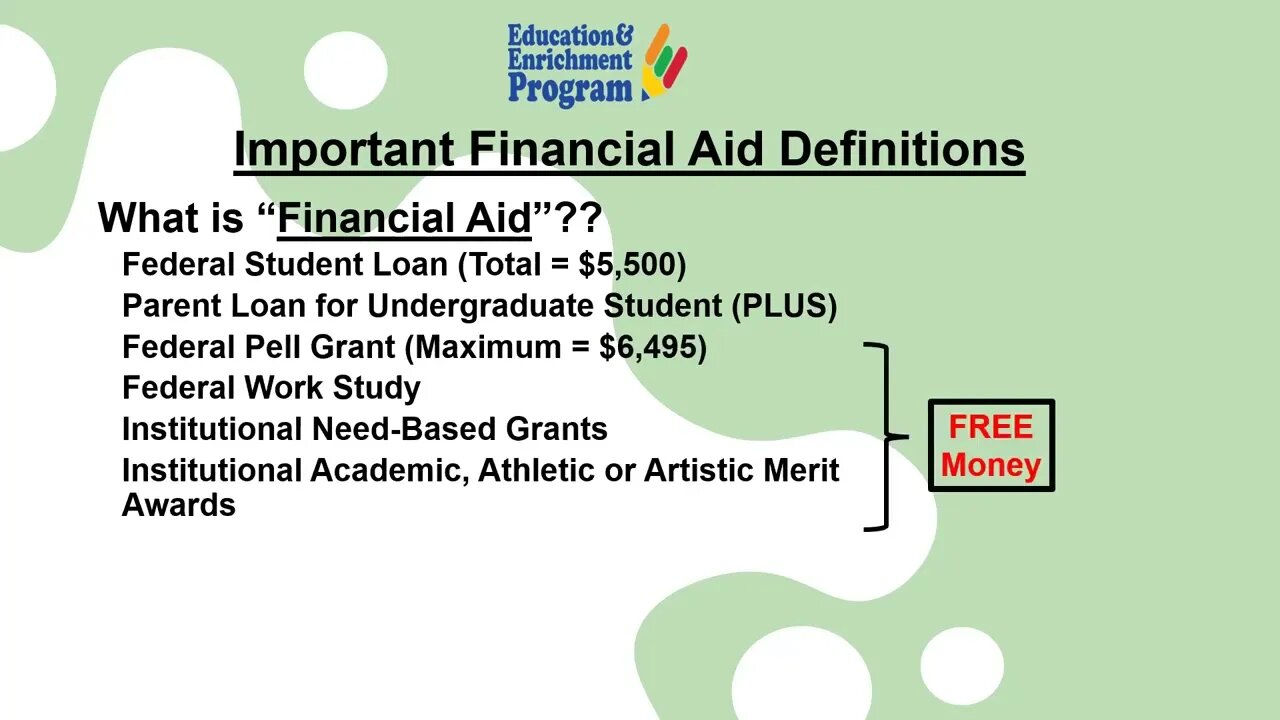 Parents: KNOW and Consider College Cost - Part 1