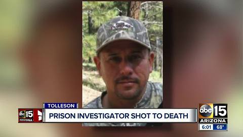 Prison investigator shot to death