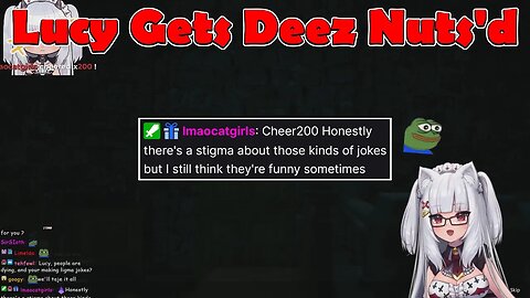 @LucyPyre Gets Deez Nuts'd #vtuber #clips