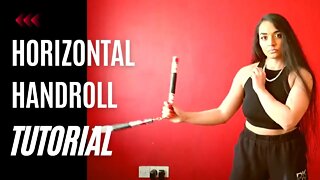 HOW TO DO A NUNCHAKU HORIZONTAL HAND ROLL TUTORIAL