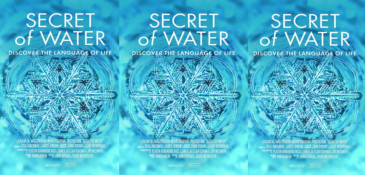 🏙❄️ The Secret Of Water (2015) ▪️ Discover The Language of Life 💧