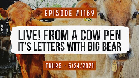 Owen Benjamin | #1169 Live From A Cow Pen, It's Letters With Big Bear