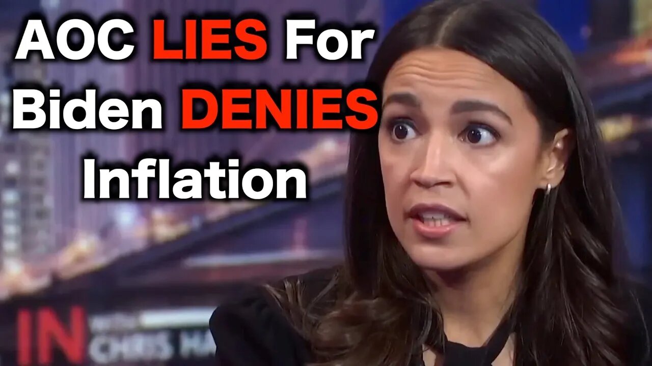 AOC DENIES Inflation To Save Joe Biden