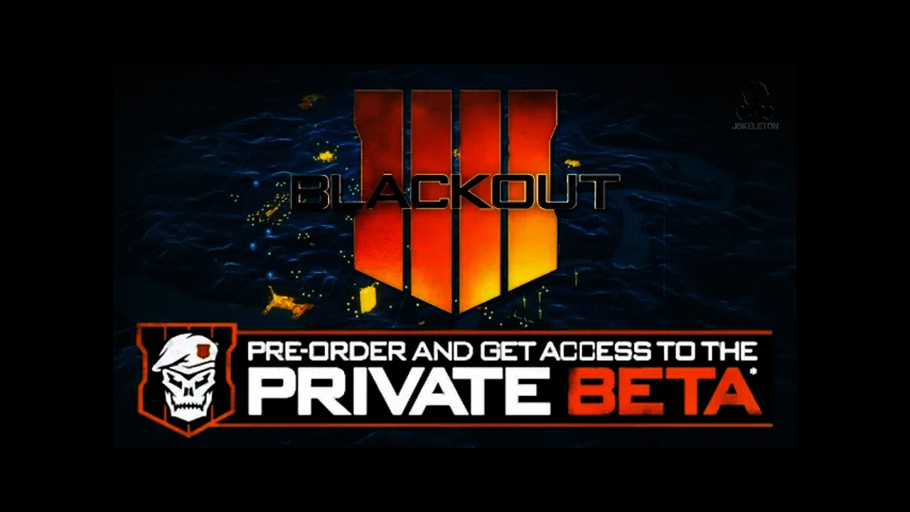 Black Ops 4 BLACKOUT (Battle Royale) Private BETA