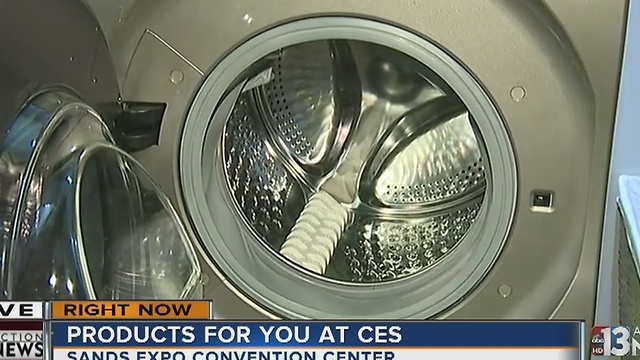 New laundry machine at CES 2017