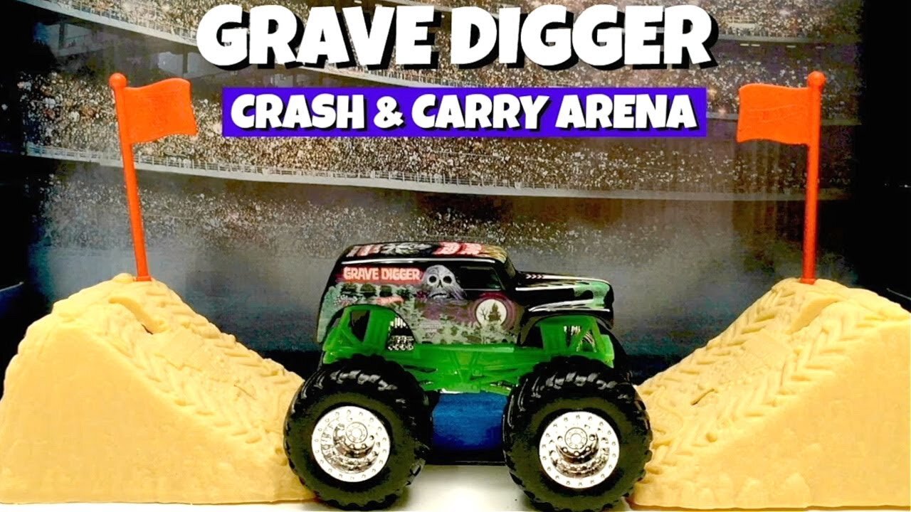 MONSTER JAM | GRAVE DIGGER | FREESTYLE | MONSTER MUTT | HOT WHEELS MONSTER TRUCKS | SMASH 'N CRASH