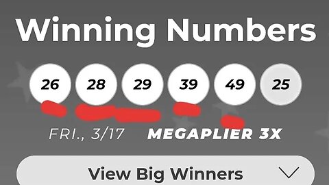 mega million is 272 now|why you guys not play my numbers last night i got 5 numbers again