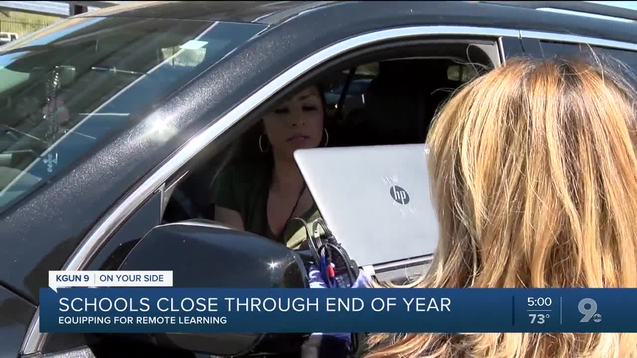 Schools close through end of school year