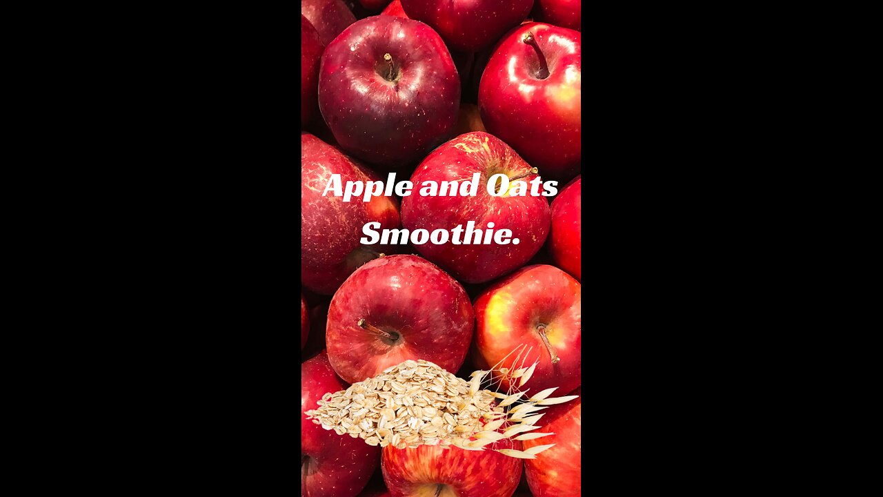 Apple and Oats Smoothie