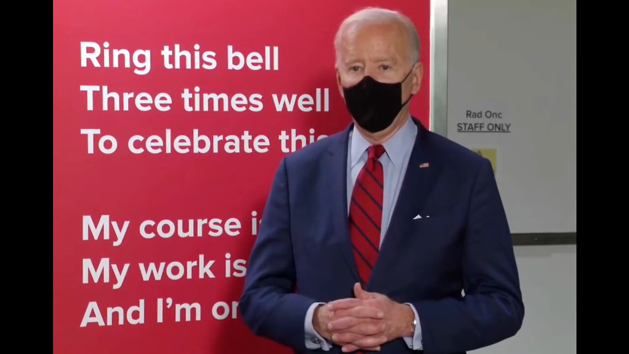 Biden´s prediction or just the plan?