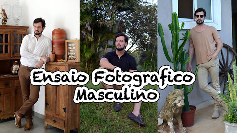 Ensaio Fotografico Masculino