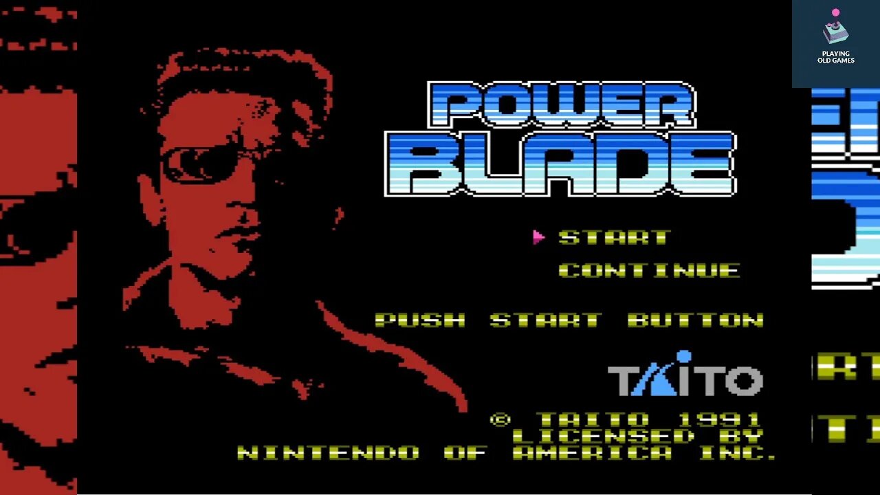 NES - Trying to play Power Blade