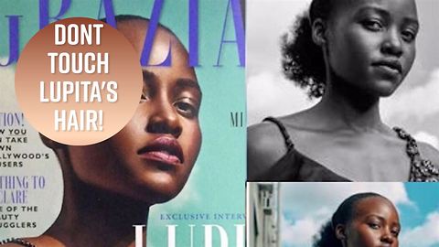 Lupita Nyong'o is real mad at Grazia UK