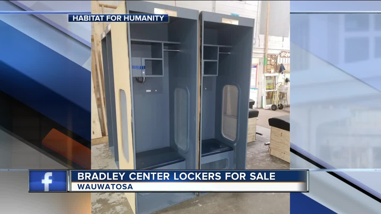 Bradley Center visitor lockers for sale