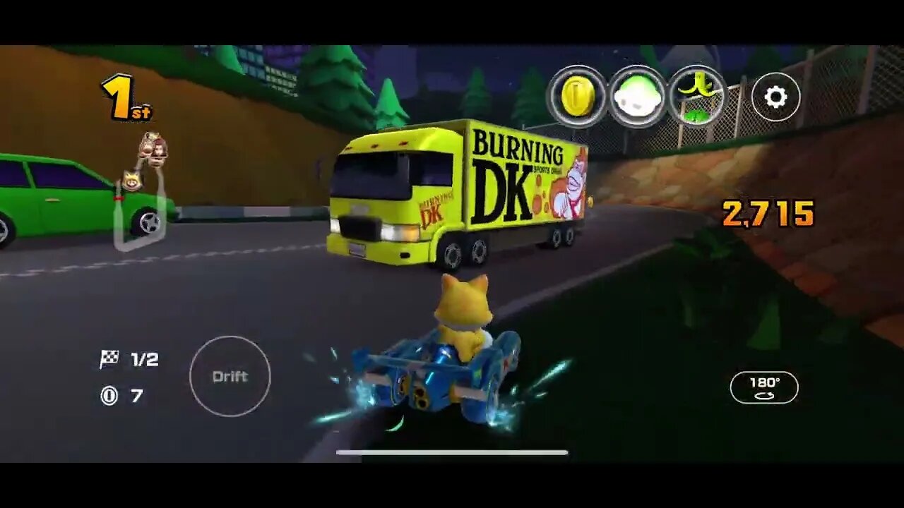 Mario Kart Tour - Wii Moonview Highway R Gameplay