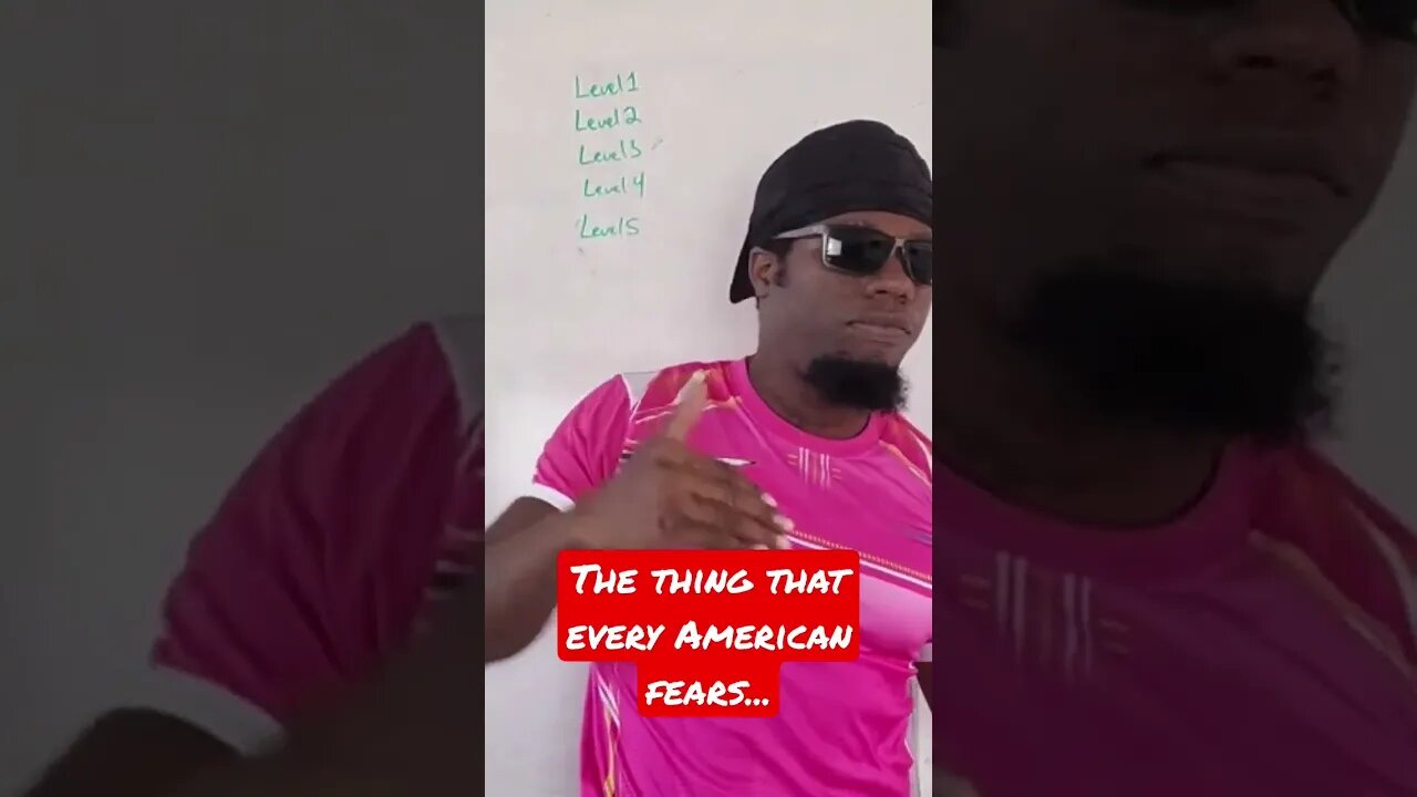 The thing that every American fears...