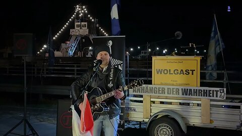 Wolgast - Estéban Cortez - mit einem trauriegem Lied 21 02 2023