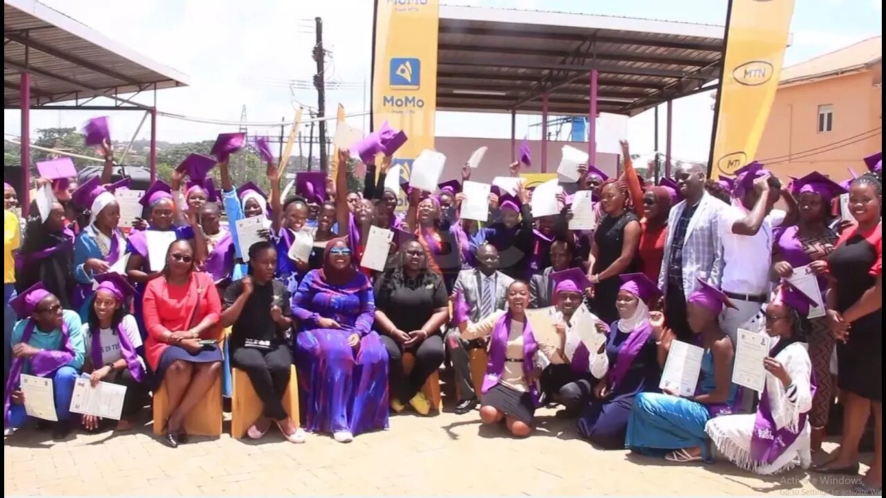 Bridging technological gap - Mtn and Smart girl foundation graduates 70 female youth