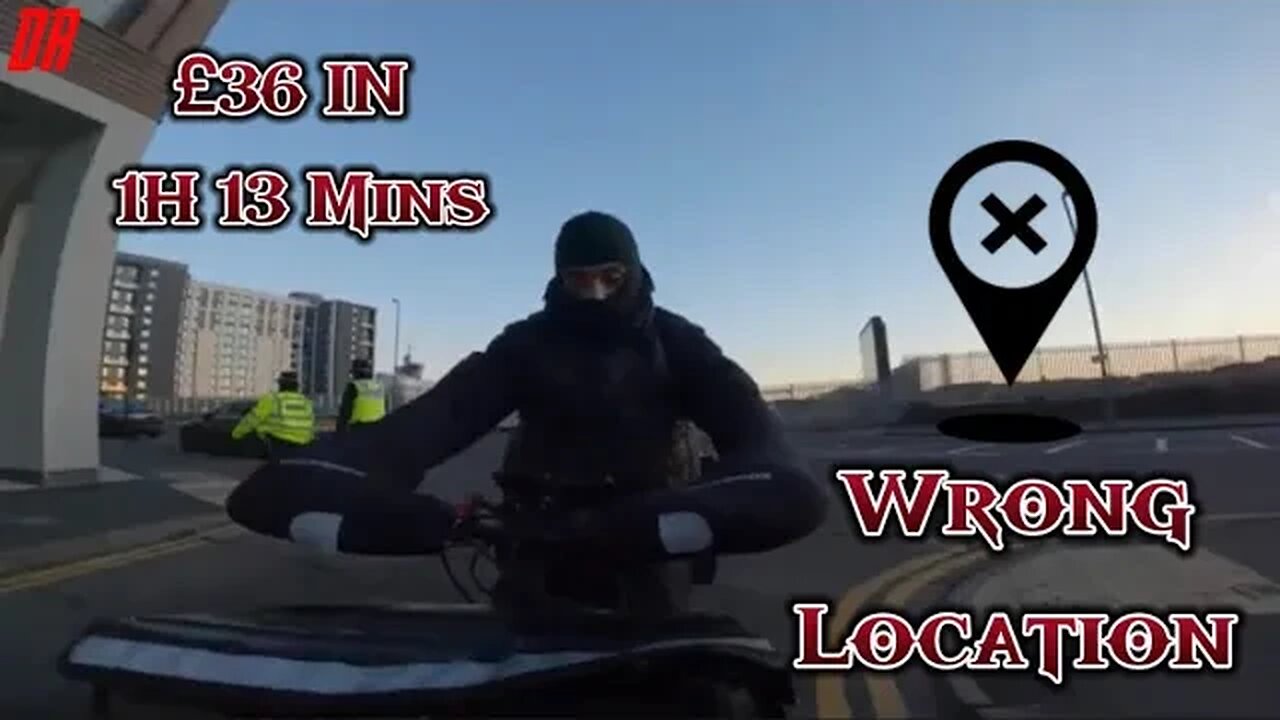 Working The Morning Shift UberEats & Deliveroo (£36 IN 1h 13mins) Big Order WRONG LOCATION S2E36