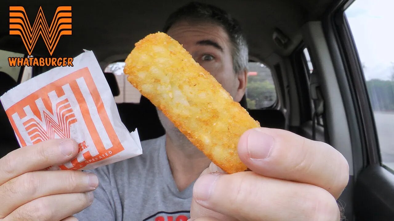 Reviewing Whataburger® Hash Brown Sticks 😮 | Hash Brown Olympics | oldnerdreviews