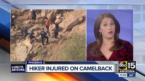 Phoenix fire rescues several people on Camelback Mountain
