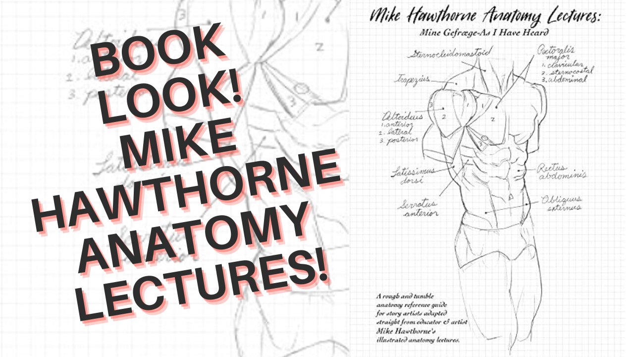 Book Look! MIKE HAWTHORNE ANATOMY LECTURES!