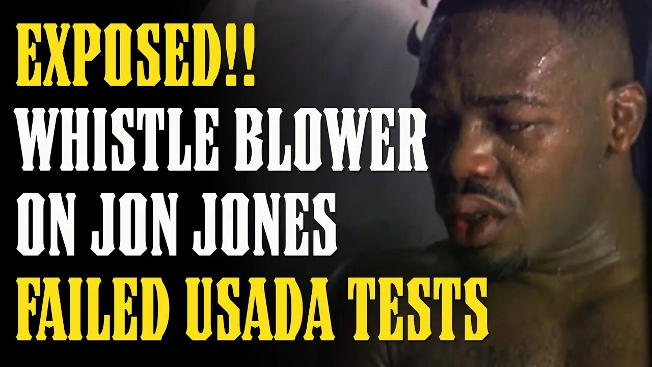 EXPOSED!! Whistle Blower On MORE Jon Jones FAILED USADA Tests!!