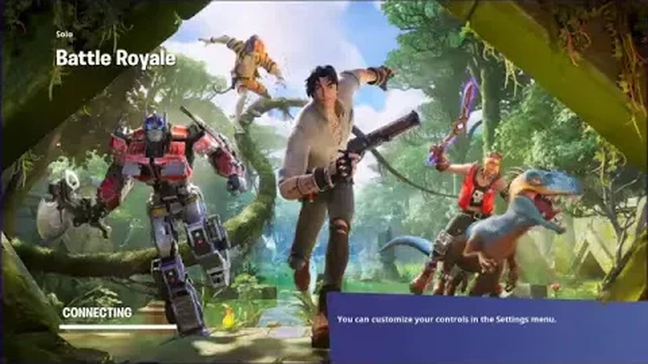 Fortnite live trying to get a victory royal