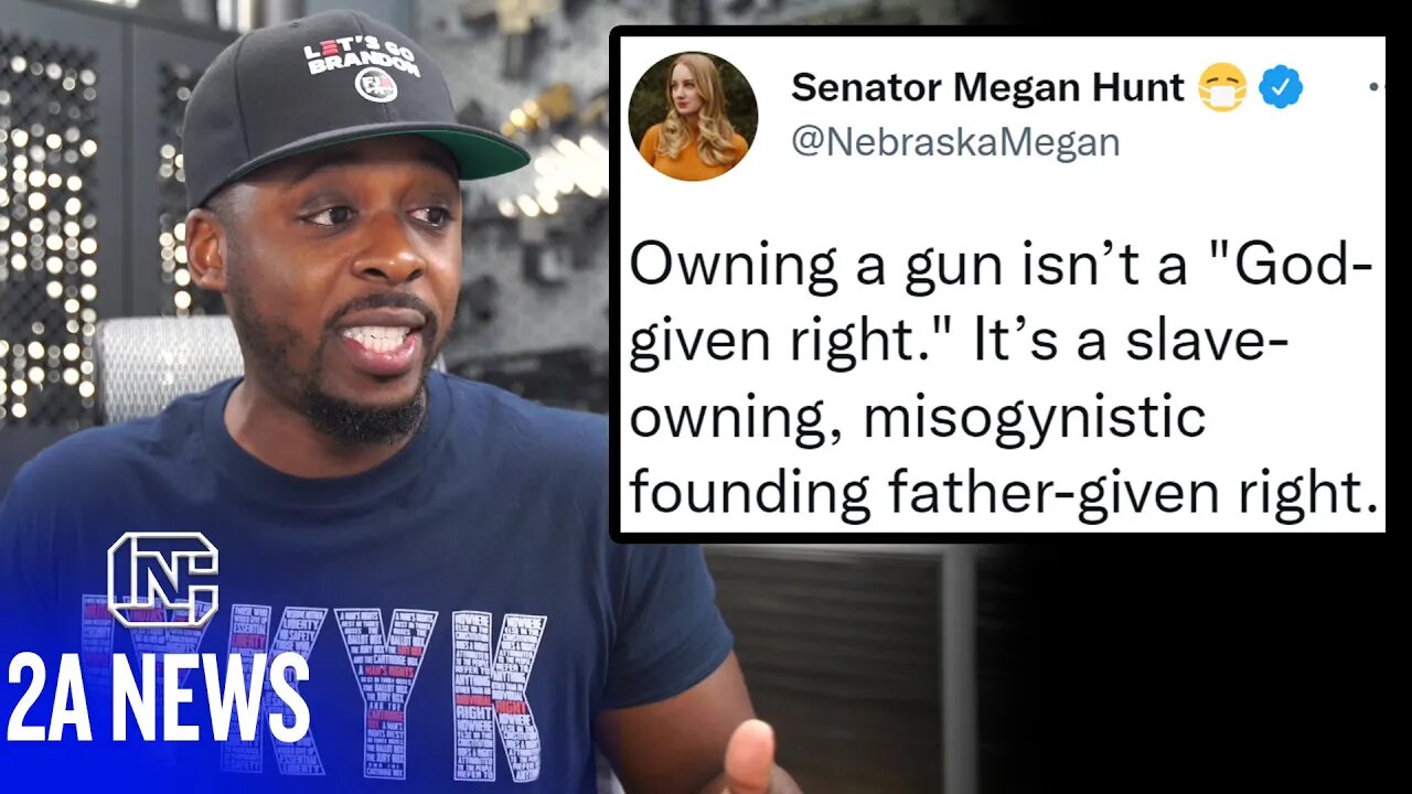 Nebraska Senator Megan Hunt Says Owning Guns Isn't a God Given Right