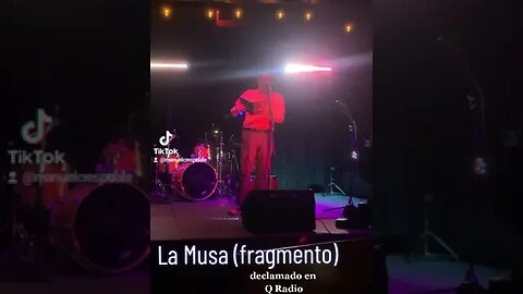 La Musa (poema declamado en Q Radio) Grabación por Yamilex Carriegos