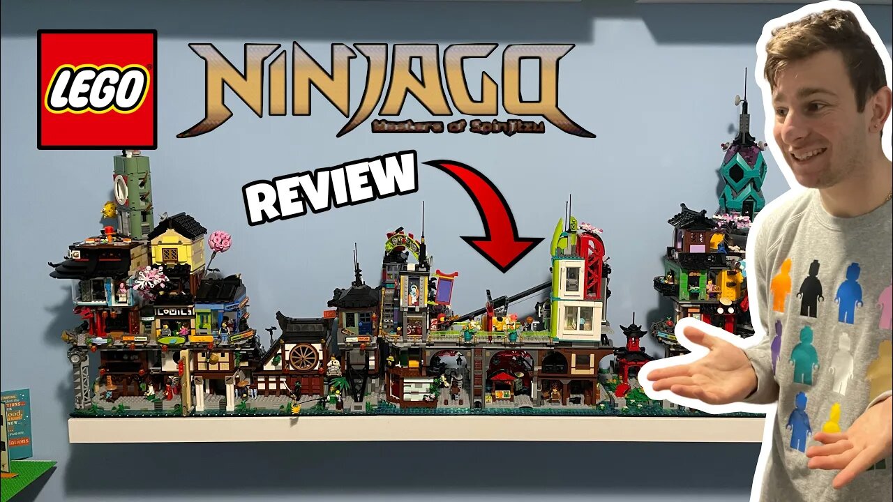 Ninjago City Markets Review | Placing ALL Ninjago City Modulars