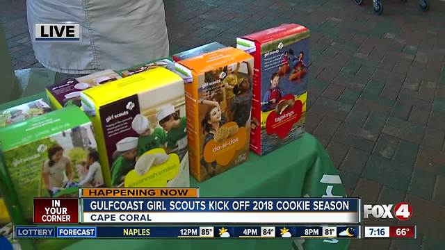 Girl Scouts of Gulfcoast kick off 2018 cookie season - 7am live report