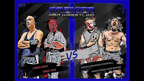 PPW 452 - Branden Campbell & Jake Hazard vs Chris Area & Zero One