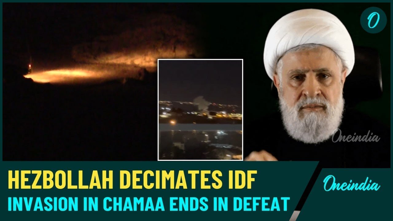 Watch| Hezbollah’s Rocket Assault Chaos: IDF Troops Flee Chamaa Amid Qassem’s Precision Attack