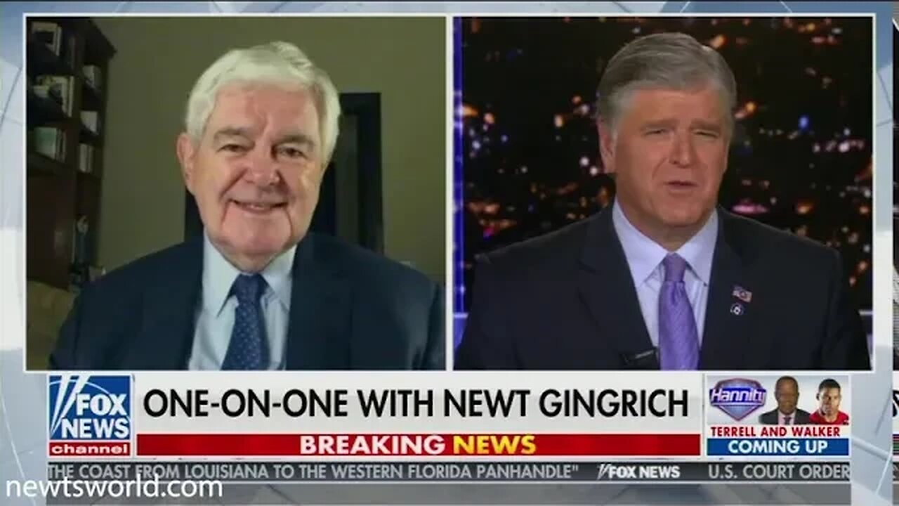 Newt Gingrich Fox News Sean Hannity Oct 5 2020