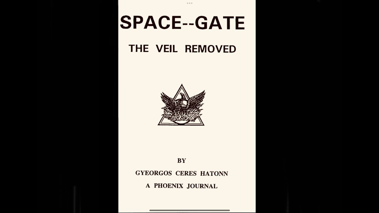 Phoenix Journal 3: SPACE—GATE THE VEIL REMOVED