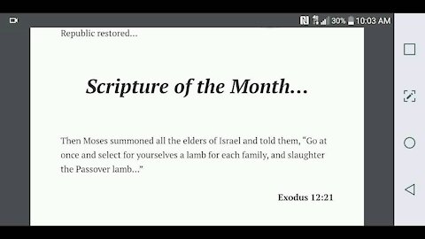 Review of March 2021 Monthly Review pt 2...