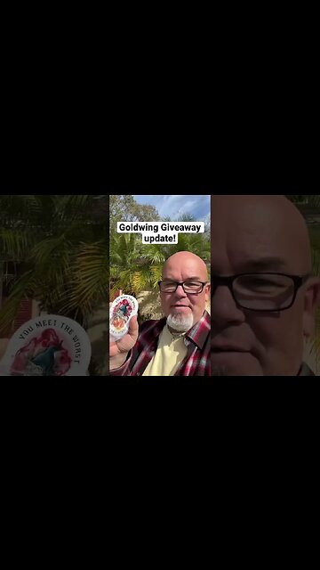 Grab your entry into the Honda Goldwing Giveaway! Link in comments